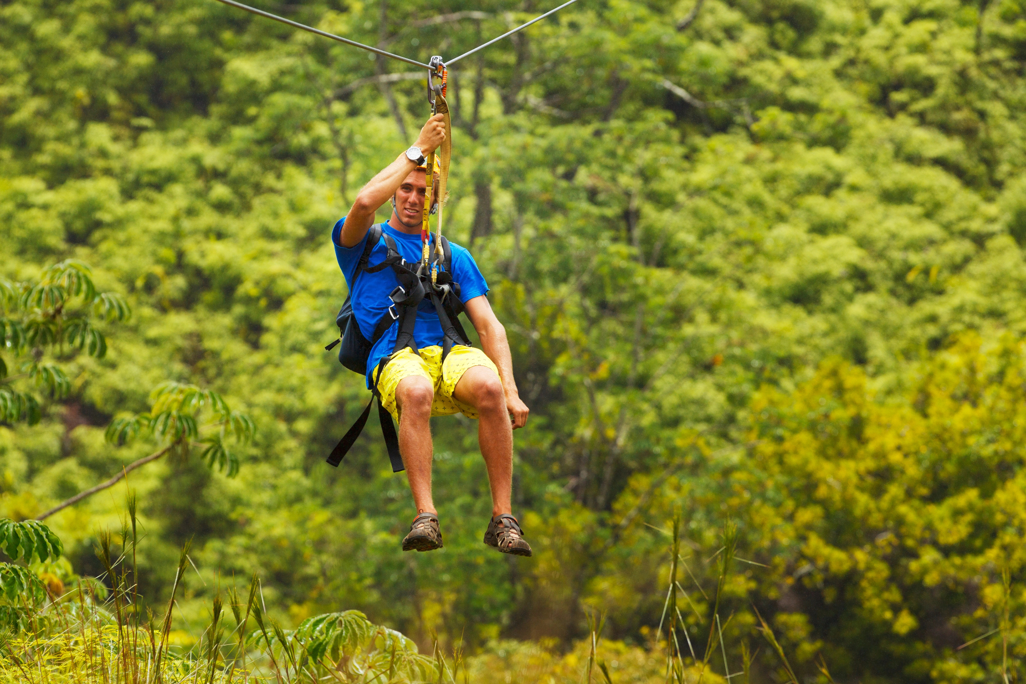 Exploring the thrilling zipline Bovec